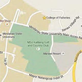 msu marawi map|The University .